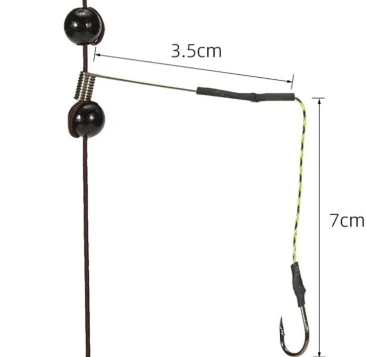 Carp Fishing Feeder FisSet/Inline Method Feeder Tacklehing Baits Cages Hook Rig