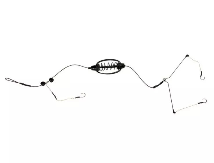 Carp Fishing Feeder FisSet/Inline Method Feeder Tacklehing Baits Cages Hook Rig